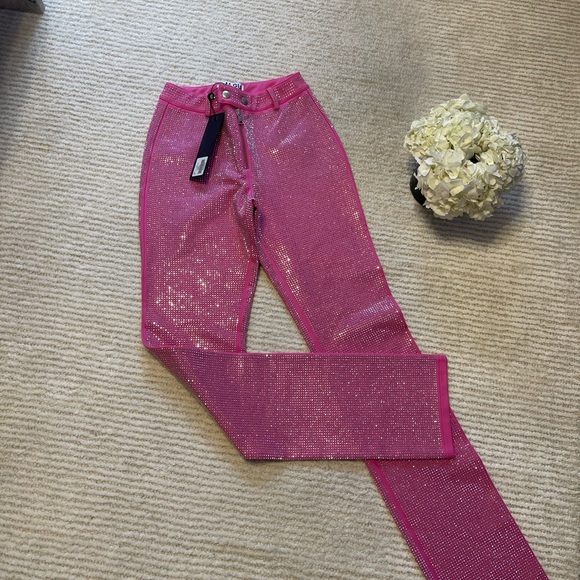 I.AM.GIA Pink Glitter Pantsuit - Picture 6 of 16